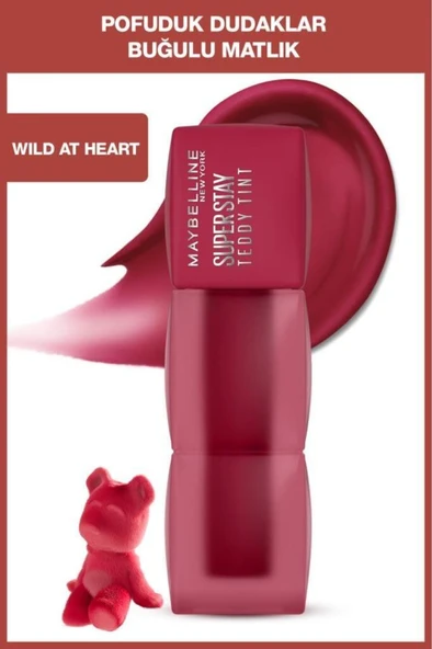 Maybelline New York Super Stay Teddy Tint 50 Wild At Heart ürün görseli 1