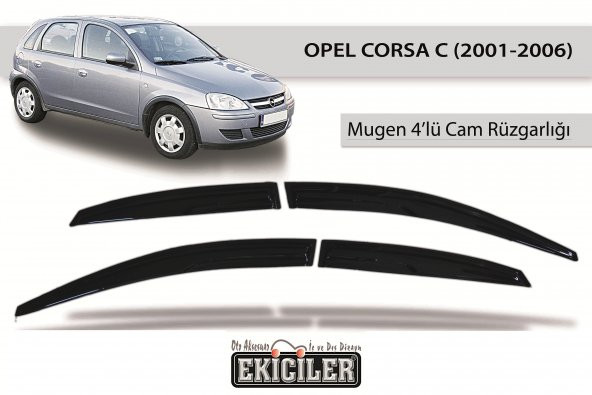 EKİCİLER OPEL CORSA C CAM RÜZGARLIĞI (2001-2006) ürün görseli 1