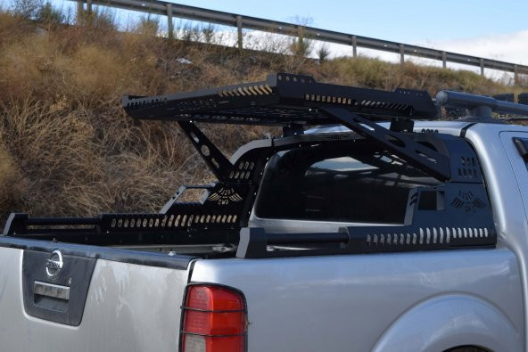 Ekiciler Navara NP300 Sepetli Rollbar Siyah Işıksız (2016+) ürün görseli 1