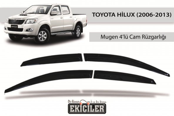 EKİCİLER TOYOTA HİLÜX RÜZGARLIĞI (2006-2013) ürün görseli 1