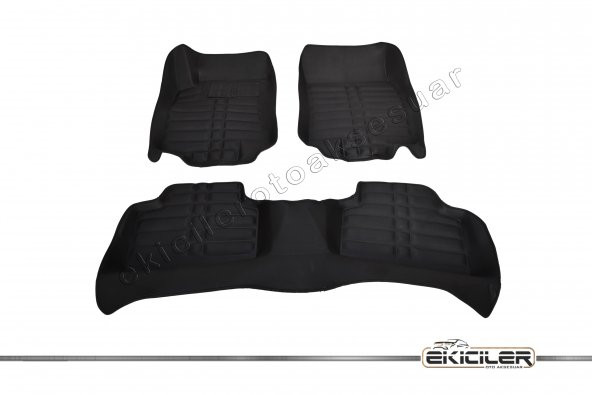 Ekiciler Qashqai (2013 Sonrası) 5D Paspas Siyah ürün görseli 1