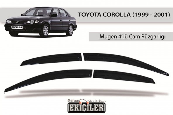 EKİCİLER TOYOTA COROLLA CAM RÜZGARLIĞI (1999-2001) ürün görseli 1