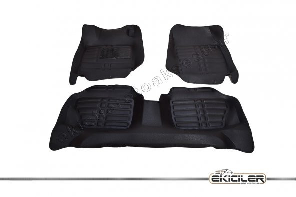Ekiciler Ford Fiesta (2009-2018) 5D Paspas Siyah ürün görseli 1