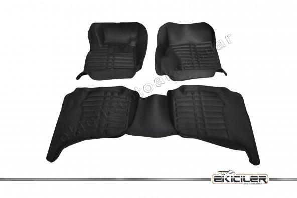 Ekiciler VW Toureg 2011-2017 5D Paspas Siyah ürün görseli 1
