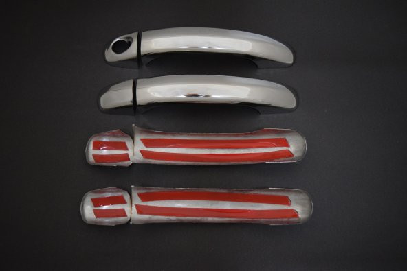 Ekiciler Volkswagen Toureg Krom Kapı Kolu (2003-2007) - Resim 2