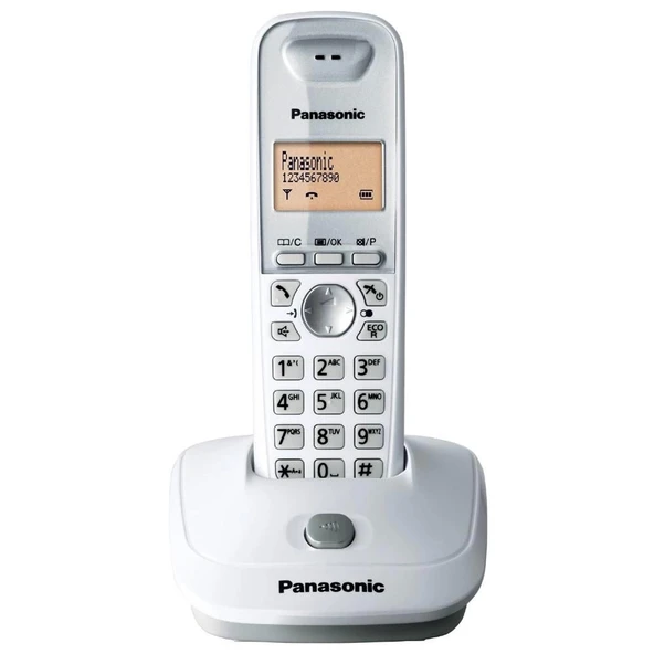 Panasonic KX-TG2511 Beyaz Telsiz Dect Telefon Handsfree 50 Rehber ürün görseli 1