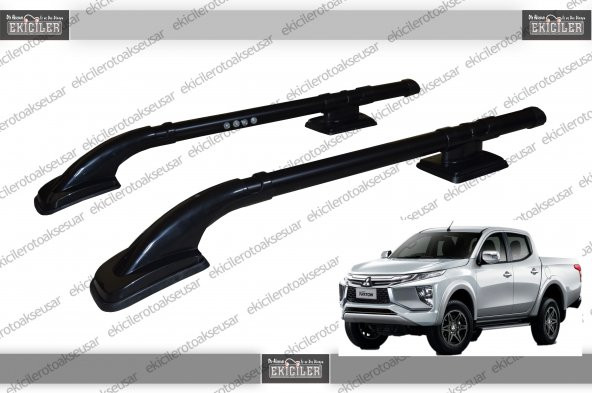 EKİCİLER L200 TAVAN ÇITASI (2006-2019) PORT BAGAJ SİYAH ürün görseli 1
