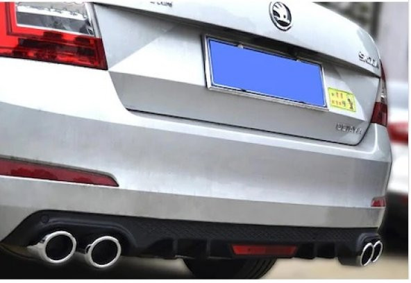EKİCİLER ARKA TAMPON DİFÜZÖR SKODA OKTAVIA (2013 -2019) ürün görseli 1