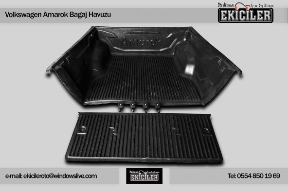 EKİCİLER BAGAJ HAVUZU KASA İÇİ BODYGUARD VW. AMAROK(2010 SONRASI) ürün görseli 1