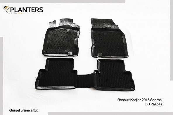 EKİCİLER KADJAR (2015+)3D HAVUZLU PASPAS DİREKSİYON KILIFI HEDİYE ürün görseli 1