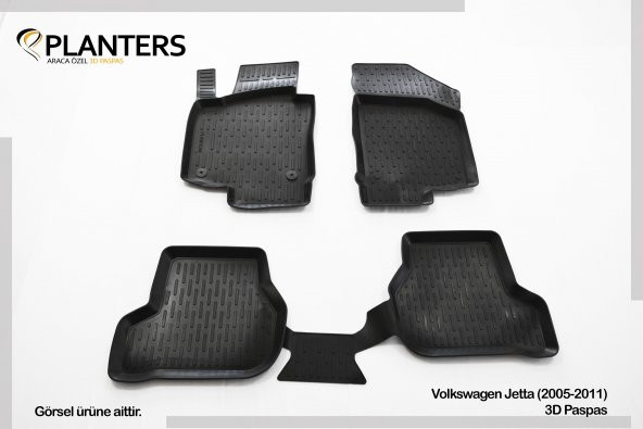 EKİCİLER JETTA (05-11)3D HAVUZLU PASPAS DİREKSİYON KILIFI HEDİYE ürün görseli 1