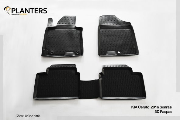 EKİCİLER CERATO (2016+)3D HAVUZLU PASPAS DİREKSİYON KILIFI HEDİYE ürün görseli 1