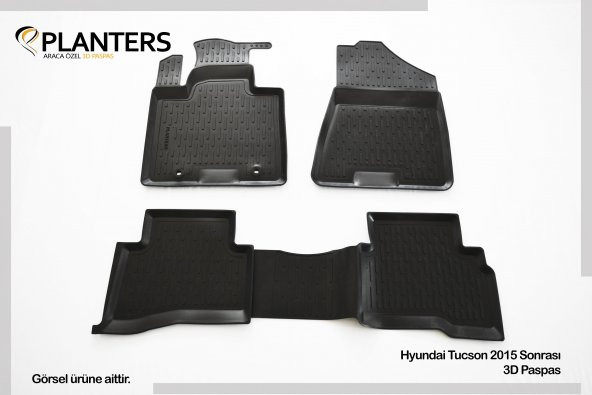 EKİCİLER TUCSON (2015+)3D HAVUZLU PASPAS DİREKSİYON KILIFI HEDİYE ürün görseli 1