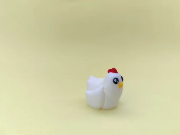 Sevimli Fare Figürü – Hareketli Eklemli 3D Oyuncak - Resim 3