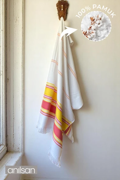 Pufra Plaj Havlusu %100 Pamuk 75x150 ürün görseli 1