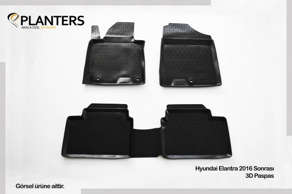 EKİCİLER ELANTRA (16+)3D HAVUZLU PASPAS DİREKSİYON KILIFI HEDİYE ürün görseli 1