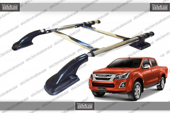 EKİCİLER D-MAX TAVAN ÇITASI (2007-2019) PORT BAGAJ (ARA ATKILI) ürün görseli 1