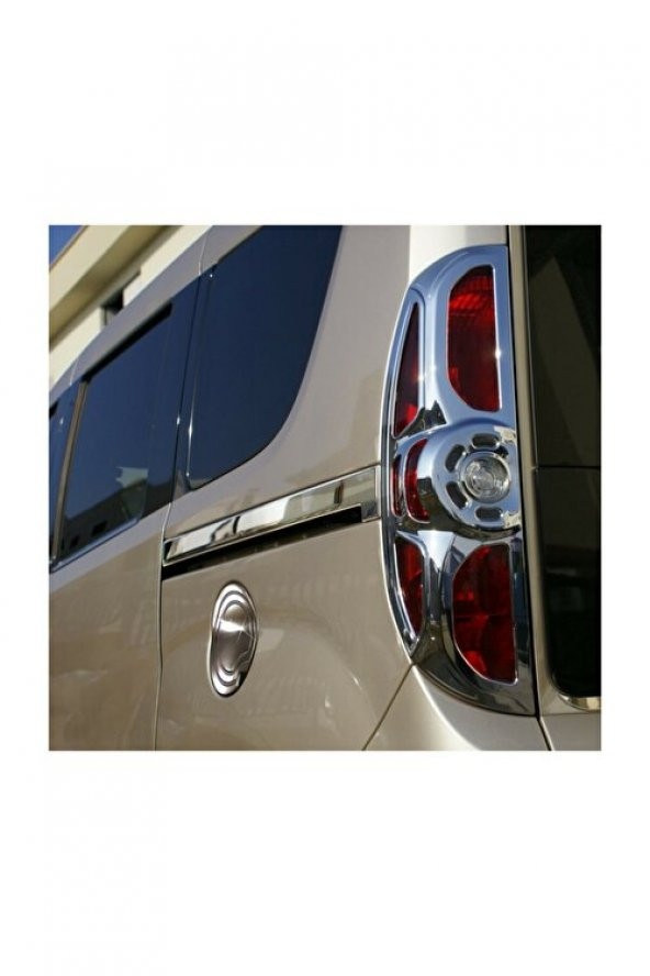 EKİCİLER Doblo ABS Krom Stop Çerçevesi (2010- 2015) - Resim 3