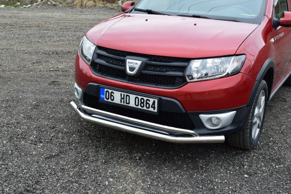 EKİCİLER DACİA SANDERO STEPWAY BIYIK ÖN KORUMA ürün görseli 1