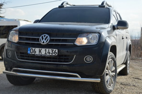 EKİCİLER AMAROK KROM BIYIK ÖN KORUMA ürün görseli 1