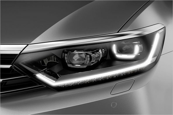 EKİCİLER PASSAT B8 2015 FAR ÜSTÜ ÇITASI+ FAR KAŞI 3 PRÇ PASLANMA ürün görseli 1