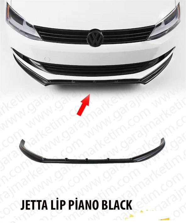 EKİCİLER VOLKSWAGEN JETTA 2010-2017 TAMPON ÖN LİP ürün görseli 1