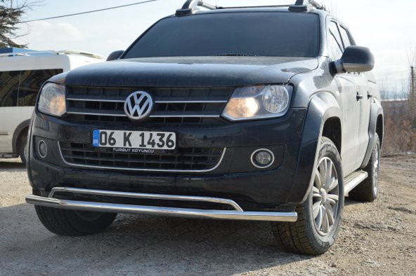 EKİCİLER AMAROK KROM BIYIK ÖN KORUMA - Resim 2