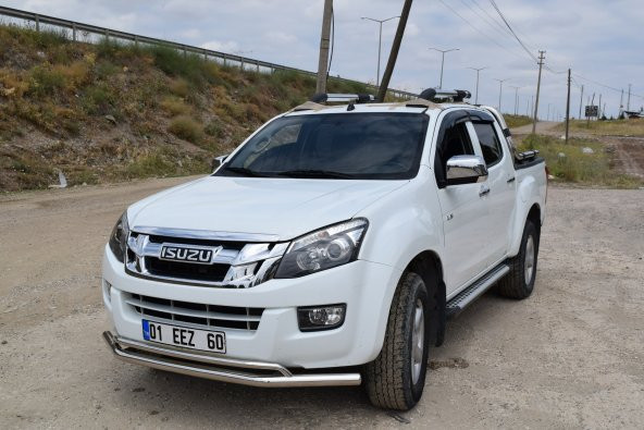 EKİCİLER D-MAX BIYIK ÖN KROM KORUMA ürün görseli 1