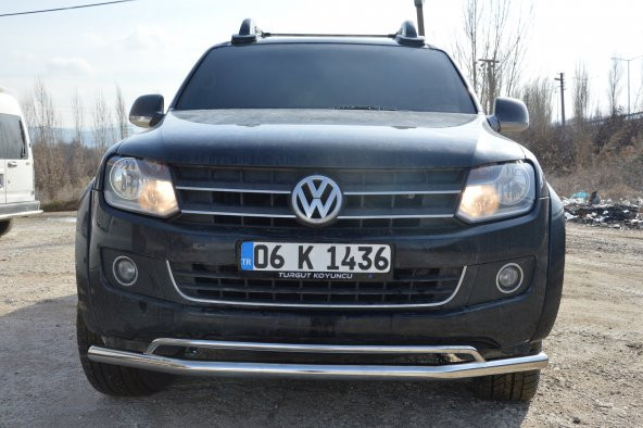 EKİCİLER AMAROK KROM BIYIK ÖN KORUMA - Resim 3