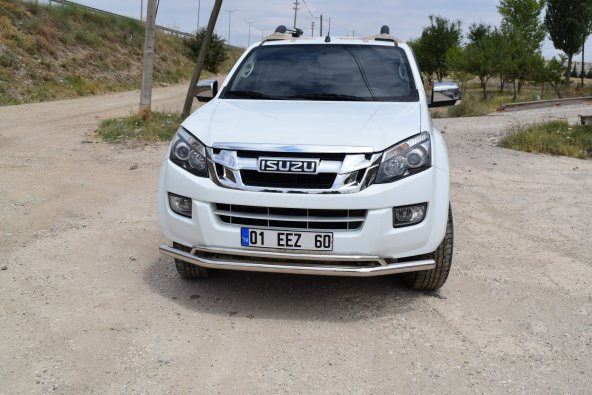 EKİCİLER D-MAX BIYIK ÖN KROM KORUMA - Resim 2