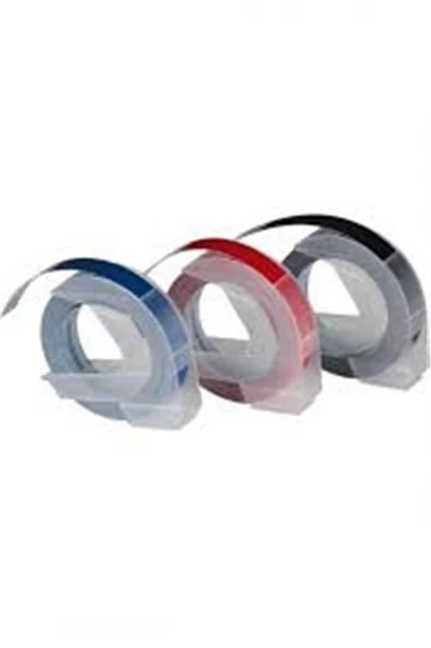 DYMO S0847750 Kabartma Şerit, 9 mmx3 mt  3 lü Bls K-S-M ürün görseli 1