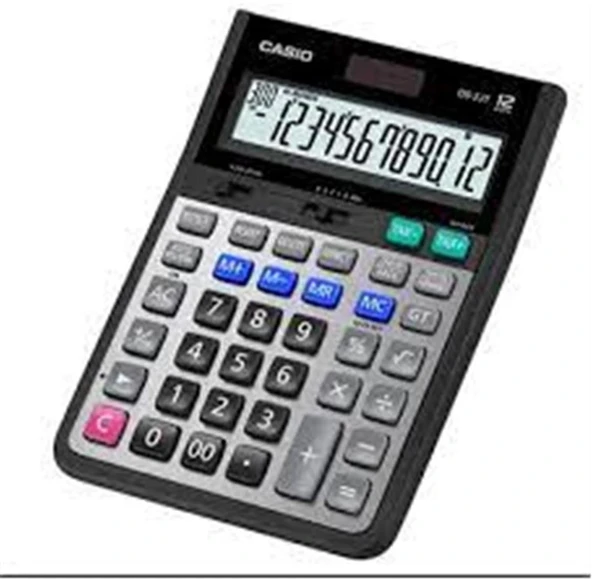 Casio DS-2JT Profesyonel 12 Hane İşlem Kontrollü Masa Üstü Hesap Makinesi ürün görseli 1