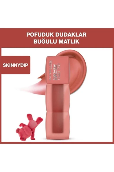 Maybelline New York Superstay Teddy Tint 15 Skinnydip ürün görseli 1