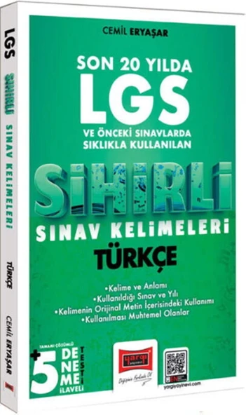 Yargı Yayınları 8. Sınıf LGS Türkçe Son 20 Yılda Sıklıkla Kullanılan Sihirli Sınav Kelimeleri ürün görseli 1