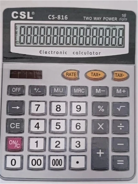 CSL CS-816 16 Hane Masa Tipi Hesap Makinesi ürün görseli 1