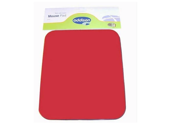 Addison 300141 Kırmızı Mouse Pad 22 cm X 18 cm ürün görseli 1