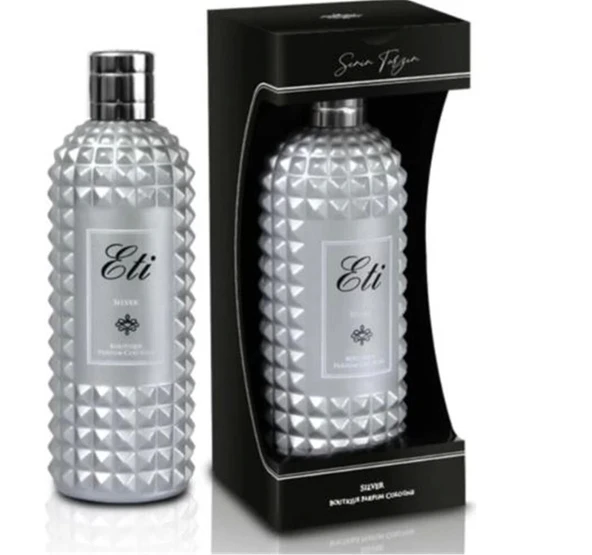 Eti BOUTIQUE Silver Cam Şişe Kolonya 300ml ürün görseli 1