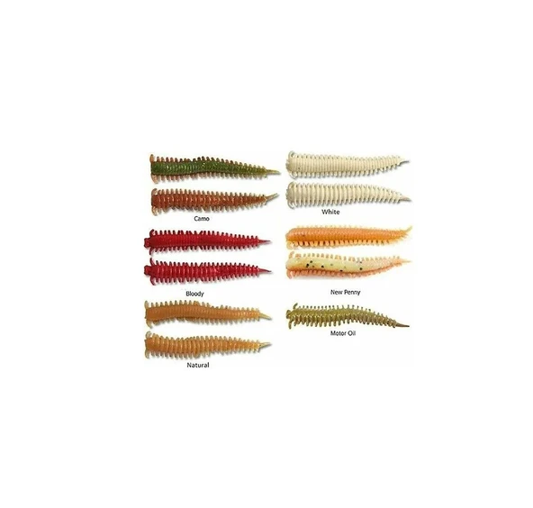 Berkley Gulp White 5cm Saltwater Sandworm 16 Adet Kokulu Lrf Silikon ürün görseli 1