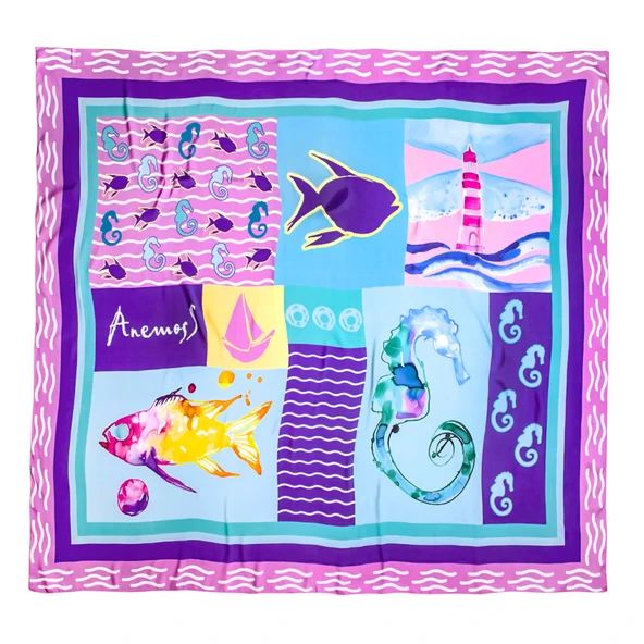 Anemoss Harmoni Pareo Pembe 120*140 cm - Resim 3
