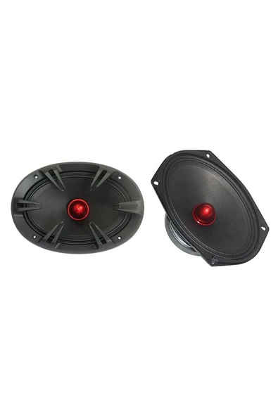 Roadstar Rdh-m690pro Oval Midrange 500 Watt Maximum Power Çift Fiyatıdır ürün görseli 1
