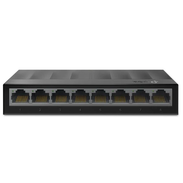 TP-Link LS1008G 8 Port 10/100/1000 Mbps Gigabit Switch ürün görseli 1