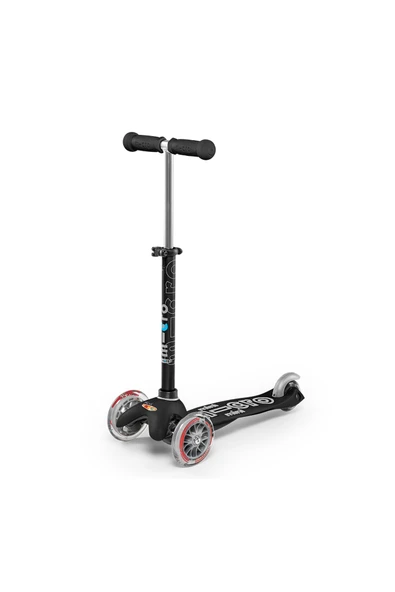 Micro Mini Deluxe 3 Tekerlekli Scooter Black  Siyah 2+ Yaş ürün görseli 1
