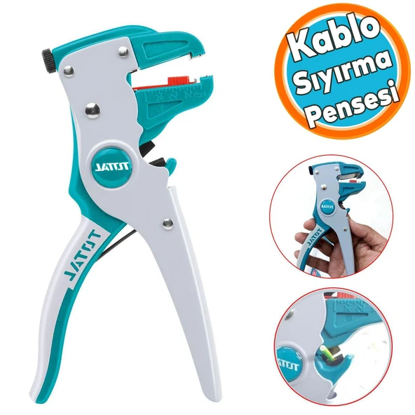 Profesyonel Kablo Sıyırma Pensesi 0.5-6 mm Bilgisayarcı Network Elektrik Bağlantı Kablosu Soyma ürün görseli 1