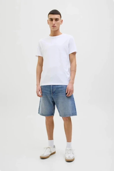 Jack Jones Tony Orıgınal Loose Fit Erkek Jean Şort 12269533 ürün görseli 1
