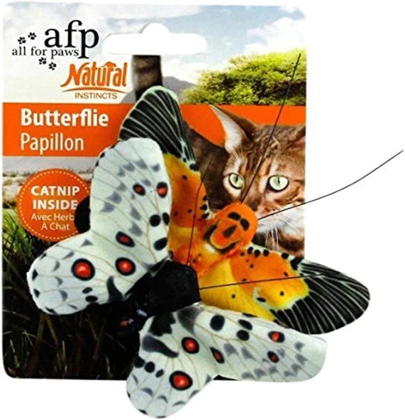 AFP Catnipli Kelebek 10,5x7x5 x2 cm ürün görseli 1