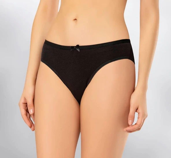 12 li Paket Kota 5002 Bayan Bikini Külot Standart M Beden ürün görseli 1