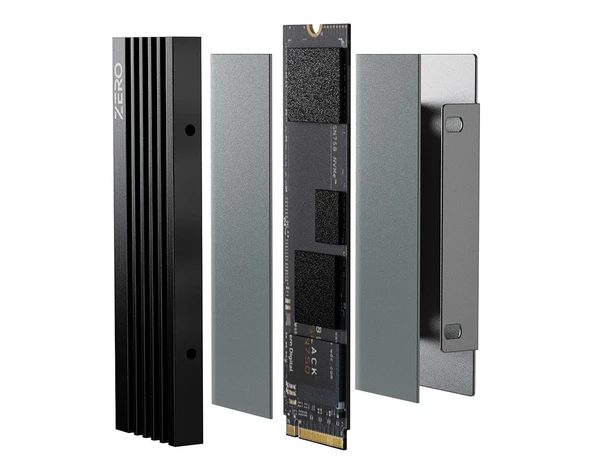 ID-COOLING ZERO M05 m.2 NVME SSD Soğutucu - Resim 5