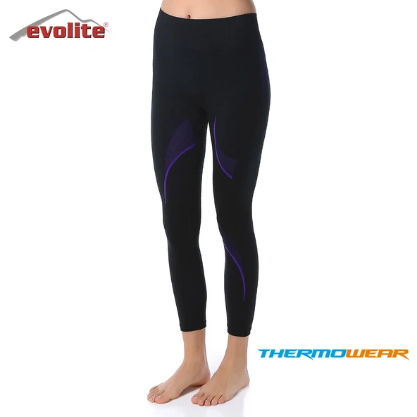 Evolite Thermowear Kadın Mor Termal Alt İçlik - Resim 4