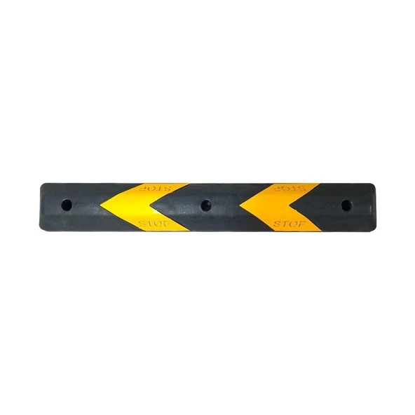 Siyah-Sarı Plastik Otopark Stoperi 110 cm - Resim 3