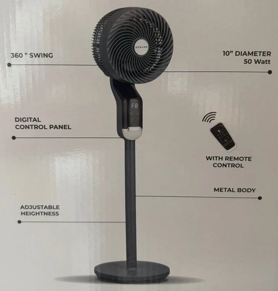Süsler SV-1005 R Uzaktan Kumandalı Vantilatör ürün görseli 1